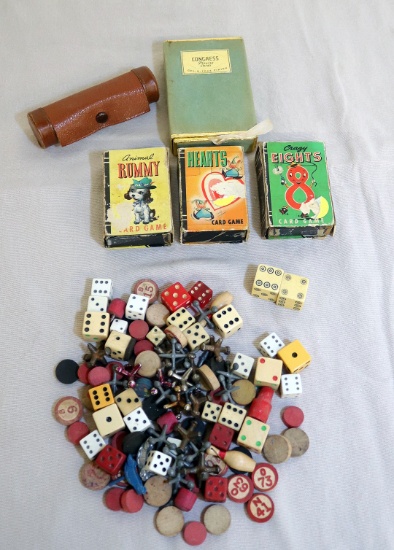 Vintage Peter Pan Miniature Card Games and Misc.