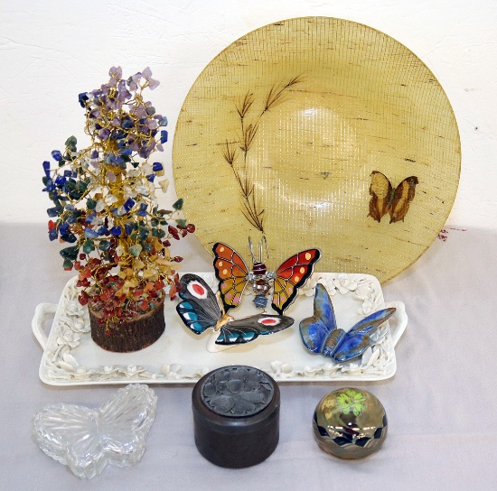 Lot of Butterfly Décor
