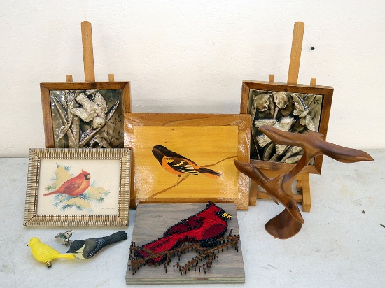 Lot of Bird Décor