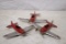 (3) Hubley Airplanes