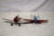 (2) Metal Airplanes