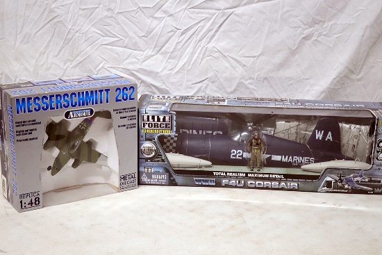 Corsair & Messerschmitt Planes