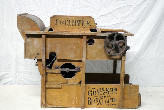 The Clipper Grain Fanning Mill Salesman Sample