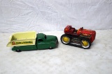 Buddy L Truck & Marx Climbing Tractor