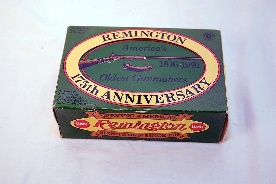 Remington Anniversary Tin w/ Cartridges