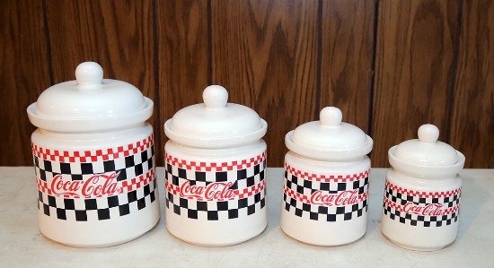 Coca-Cola Cannister Set