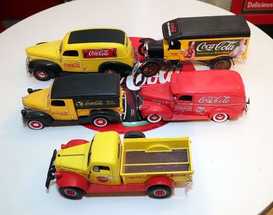 (5) Coca-Cola Vehicles