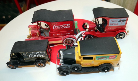 (4) Coca-Cola Vehicles