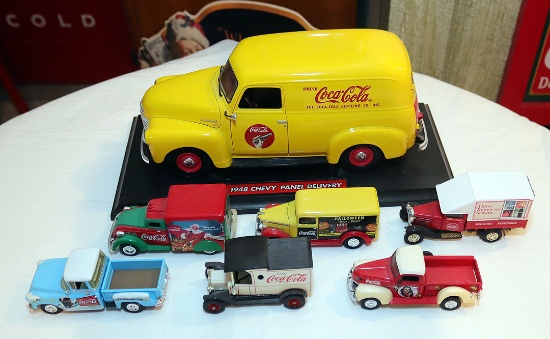 Various Coca-Cola Vehicles