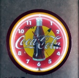 Coca-Cola Lighted Clock