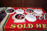 Coca-Cola Flag & Plates