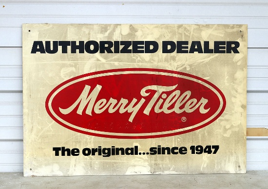 Merry Tiller Sign