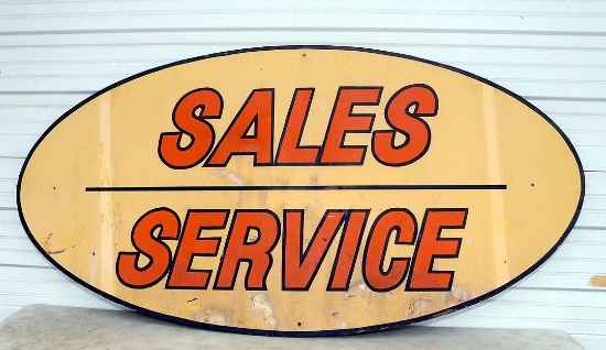 Sales & Service Sign