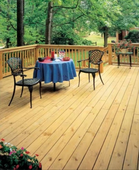 Treated Decking