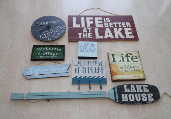 LAKE SIGNS