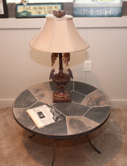 END TABLE AND LAMP