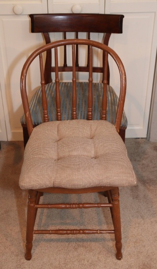 CHAIRS AND WALL HANGINGS