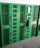 5-section Republic Steel Locker Unit