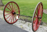WOOD-SPOKED WHEEL