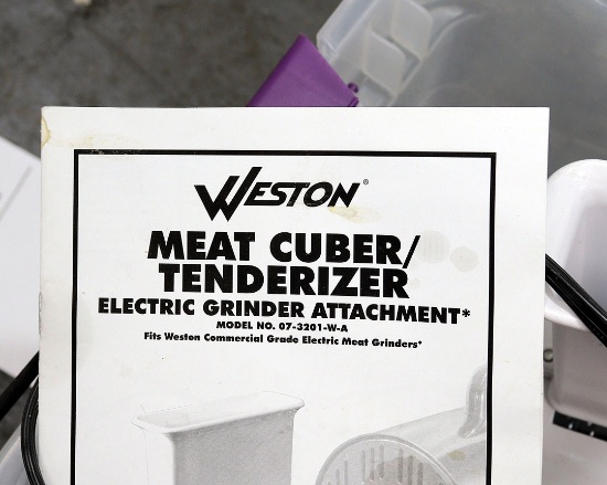 MEAT CUBER/TENDERIZER