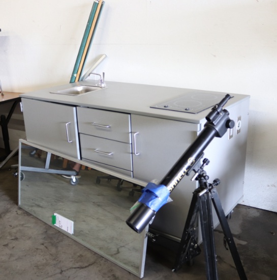 Cart And Telescope