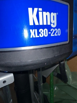 Graco King XL30-220 sprayer.