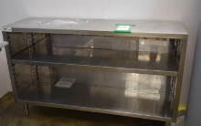 SS DISH CABINET