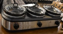 TRIPLE SLOW COOKER