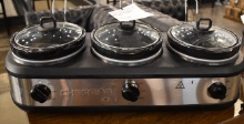 TRIPLE SLOW COOKER