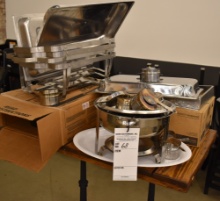 CHAFING DISHES & BUFFET WARMING EQUIPMENT