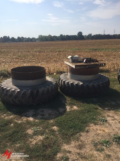 18.4R-42 DUALS WITH CLAMPS