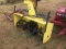 JOHN DEERE FRONT MOUNT 2-STAGE SNOWBLOWER ATTACHMENT, 5'