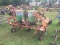 4-ROW CULTIVATOR WITH SIDE DRESSER, 3 PT