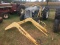 FORD NAA TRACTOR WITH LOADER ATTACHMENT, GAS ENGINE, 3 PT PTO