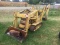 MAGNATRAC CRAWLER LOADER BACKHOE, STEEL TRACKS, RUNS &  MOVES, 1 TRACK DOES NOT MOVE, NO POWER TO IT