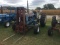 FORD 7600 TRACTOR WITH FRONT FORKLIFT ATTACHMENT, 3 PT PTO, NO TOP LINK, (3) REMOTES, 34