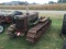 JOHN DEERE 430 CRAWLER TRACTOR, 3 PT PTO, FRONT BLADE, NO SEAT, RUNS