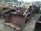 JOHN DEERE 430 CRAWLER TRACTOR, FRONT BUCKET, REAR WEIGHTS, NON-RUNNING