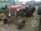 MASSEY FERGUSON 65 TRACTOR, GAS ENGINE, 3 PT PTO, NO TOP LINK, REAR WHEEL IS RUSTED, NON-RUNNING, FO