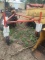 WEBER WEEDER, GAS POWERED, BRIGGS AND STRATTON 5 HP MOTOR, ENGINE IS STUCK, NON RUNNING
