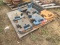 FORD SUITCASE WEIGHTS (10) WITH BRACKETS