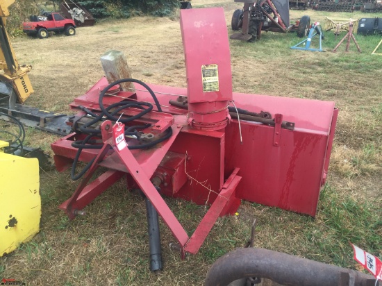 MCKEE 6+6 SNOWBLOWER, 3 PT, 2-STAGE, 6 1/2', PTO SHAFT