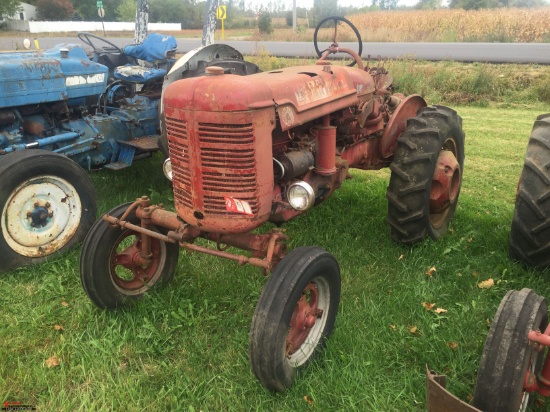 MCCORMICK FARMALL SUPER A TRACTOR, PTO, NOT COMPLETE, MISSING CYLINDER HEADS, POSSIBLY MORE, NON RUN