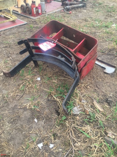 ASSORTED FRONT BRUSH GUARDS AND MASSEY WEIGHT BRACKETS