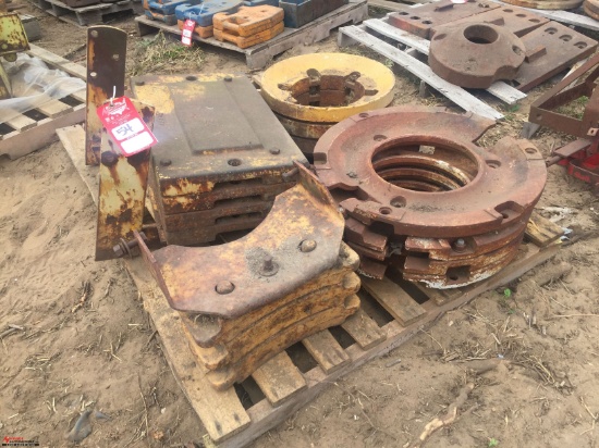 JOHN DEERE REAR DOZER WEIGHTS, FORD REAR TRACTOR WEIGHTS