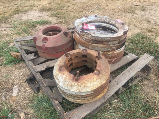 FORD AND INTERNATIONAL TRACTOR WEIGHTS