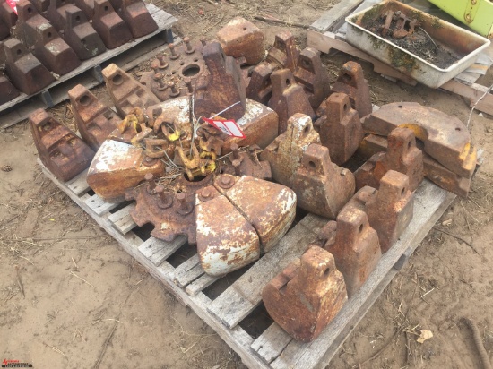 SET OF FORD REAR PIE WEIGHTS