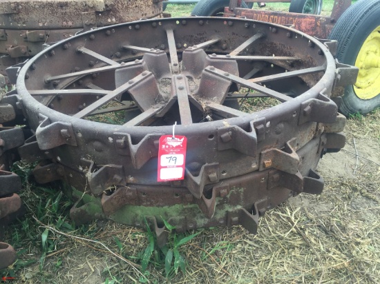 INTERNATIONAL 8" x 52" DIAMETER STEEL WHEELS (2)