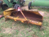 3 PT BOX BLADE, 6', NO TEETH