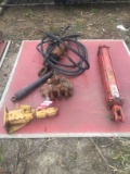 HYDRAULIC CYLINDERS, HYDRAULIC VALVE, TRAILER HITCH